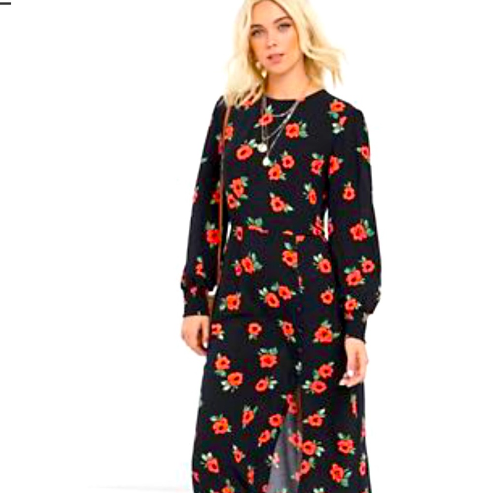 Black Rose Dress